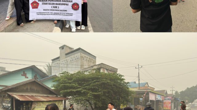 Ketua DPD IUB Kabupaten Barito Timur, H. Anwar Hasani Bersama Sekretarisnya Muhammad Zakirin,S.A.P